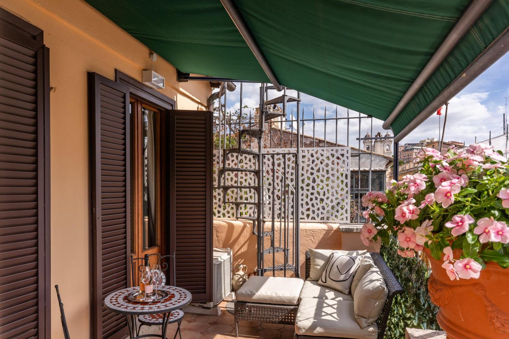 Twilight Terrace - Piazza Di Spagna 罗马 外观 照片