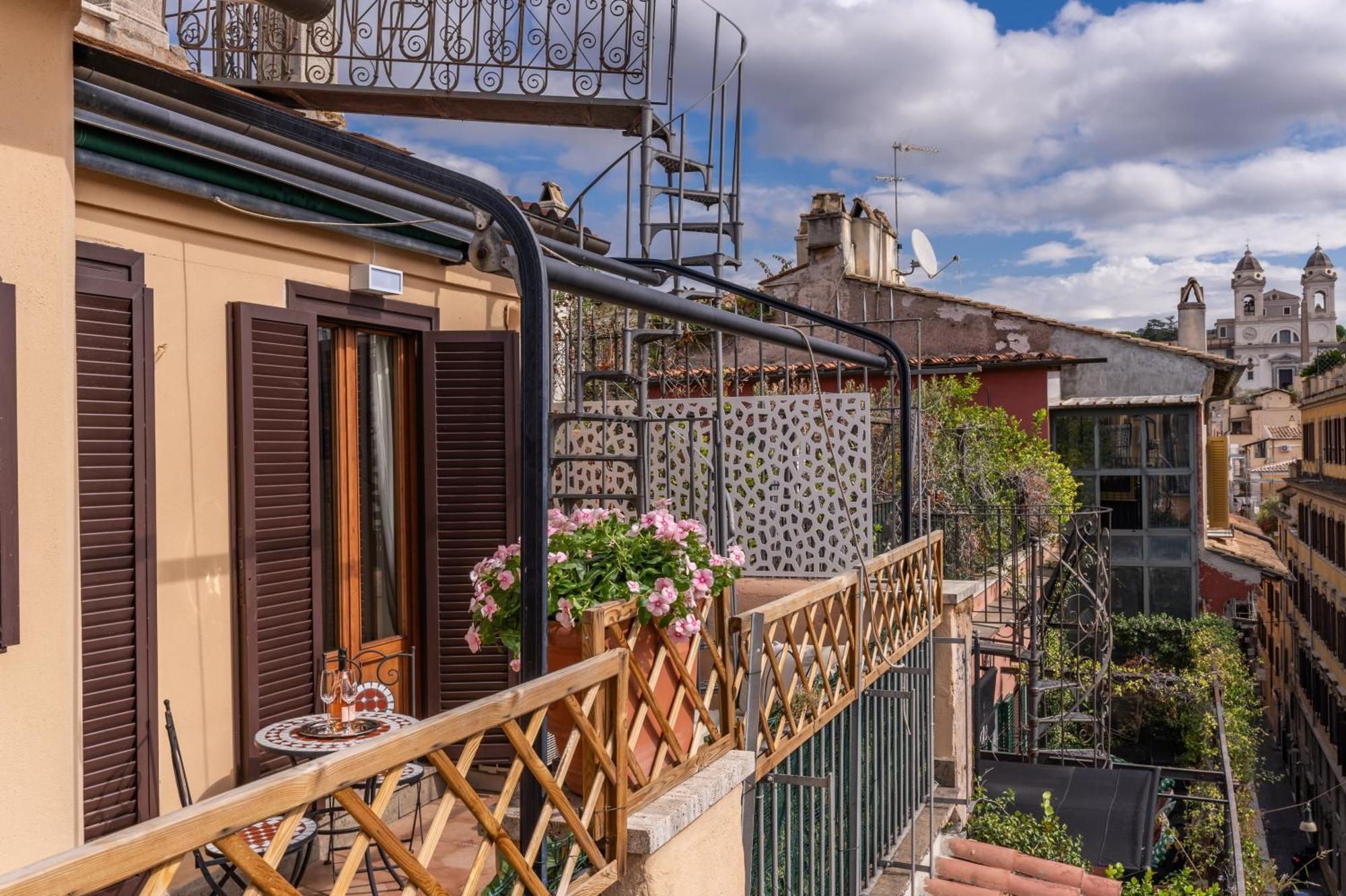Twilight Terrace - Piazza Di Spagna 罗马 外观 照片