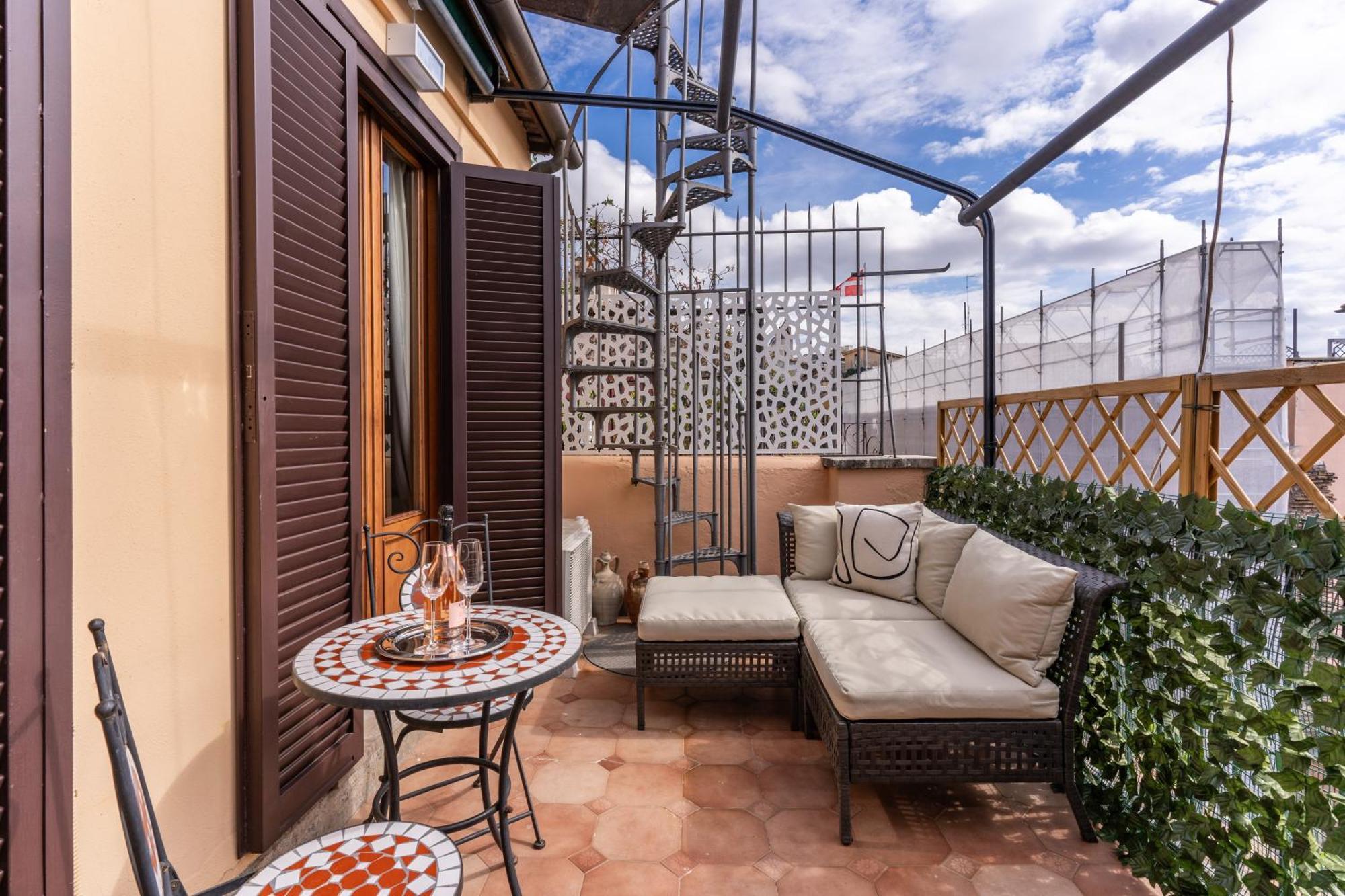 Twilight Terrace - Piazza Di Spagna 罗马 外观 照片